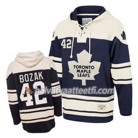 Miesten NHL Toronto Maple Leafs Tyler Bozak 42 Sininen Sawyer Hooded Sweatshirt